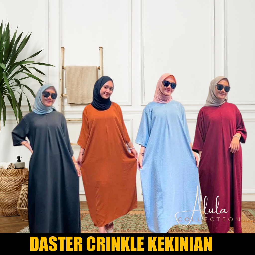 DASTER CRINKLE KEKINIAN [LEBAR 120cm - PANJANG 125cm]