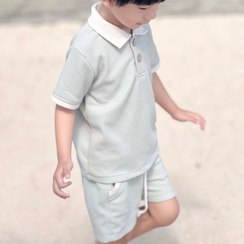 BELL&amp;BO MAVKA - SETELAN POLO ANAK UNISEX (1-4 YEARS)