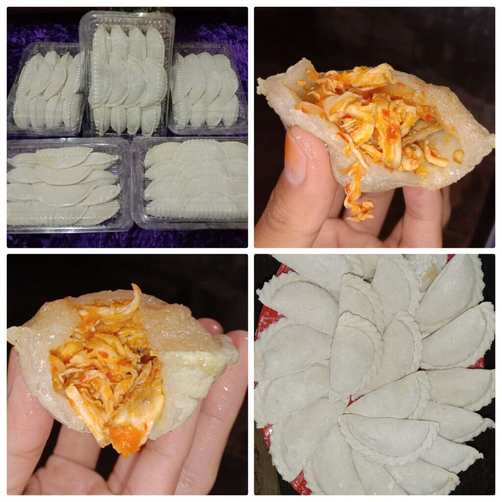 

Cireng Mercon Isi Ayam Suwir (Makanan / Frozen Food Instan / Snack Ringan / Cemilan Pedas / Jajanan)