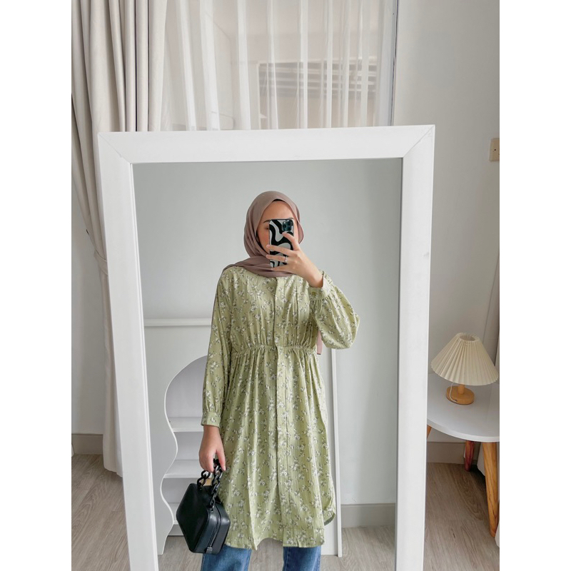 Bymeldev Flower Slim Tunik