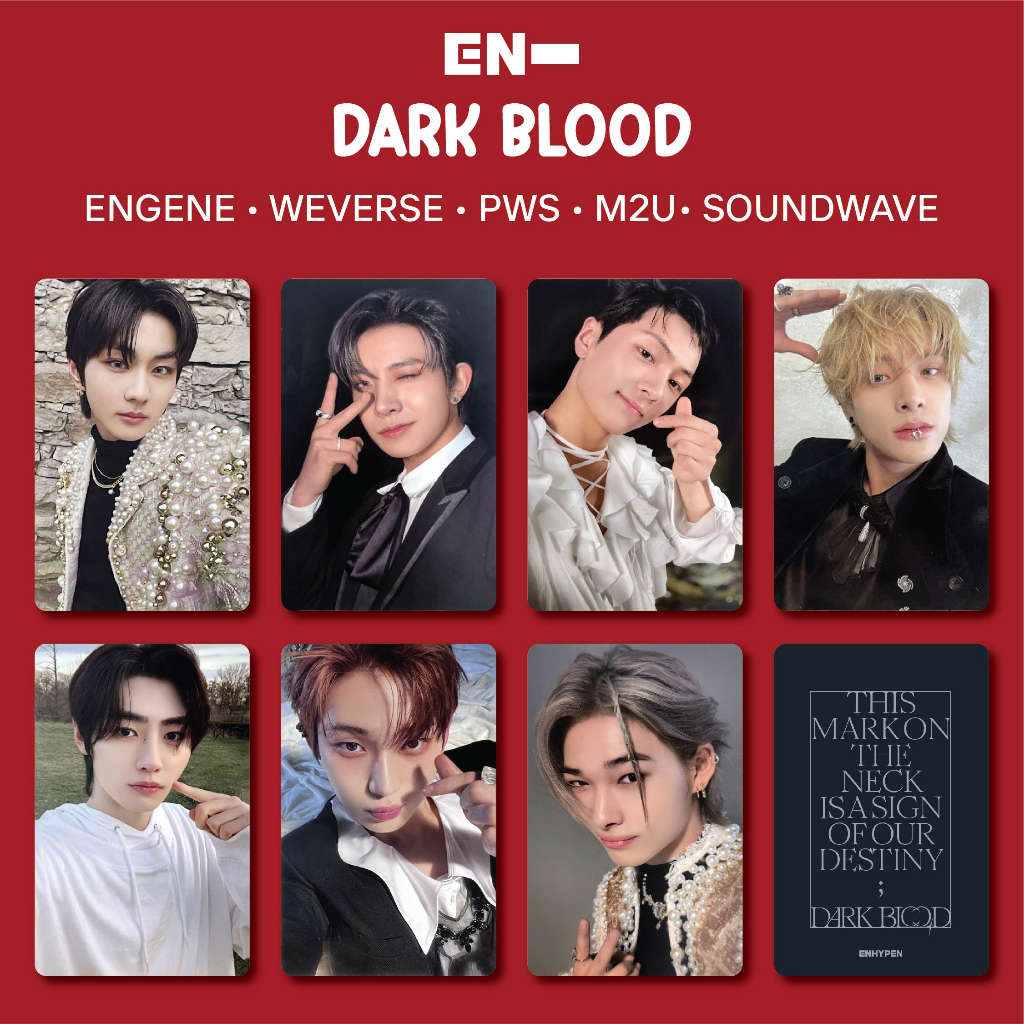 [REPLIKA] DARK BLOOD - ENGENE WEVERSE M2U PWS SOUNDWAVE VER