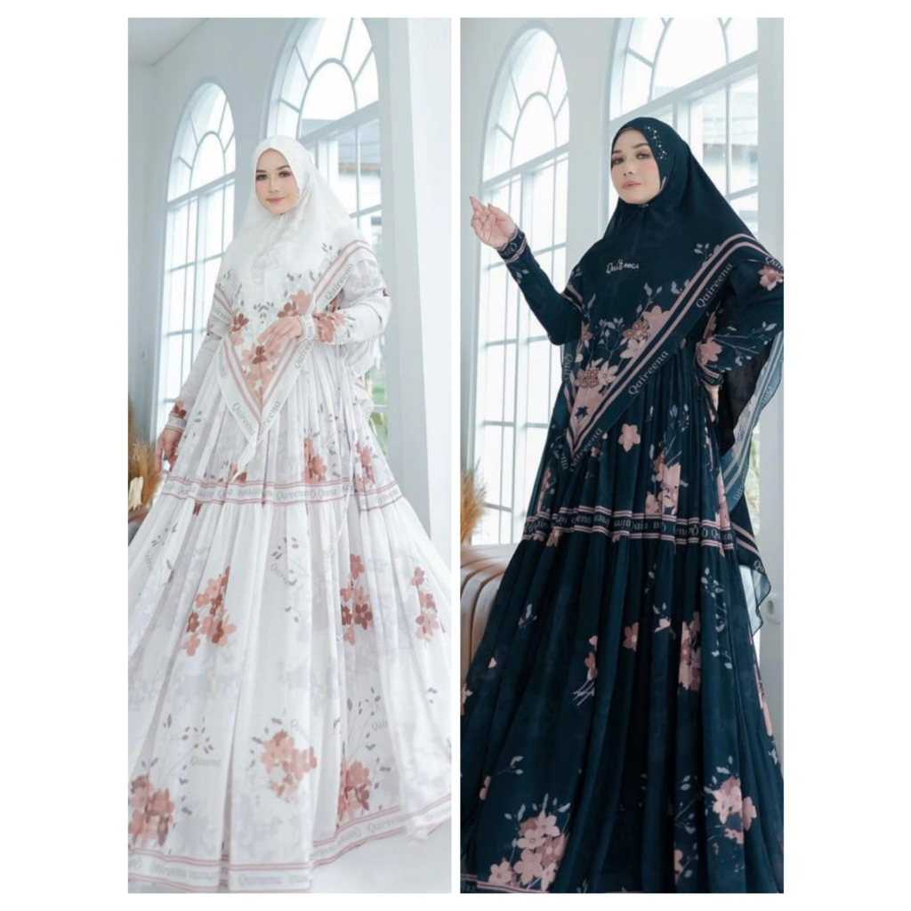 ANNAYA SERIES | Qaireena | Gamis Syari