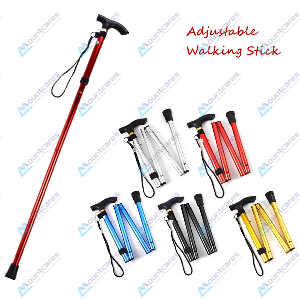 Trekking Tracking Pole Folding Tongkat Jalan Pendaki Lipat