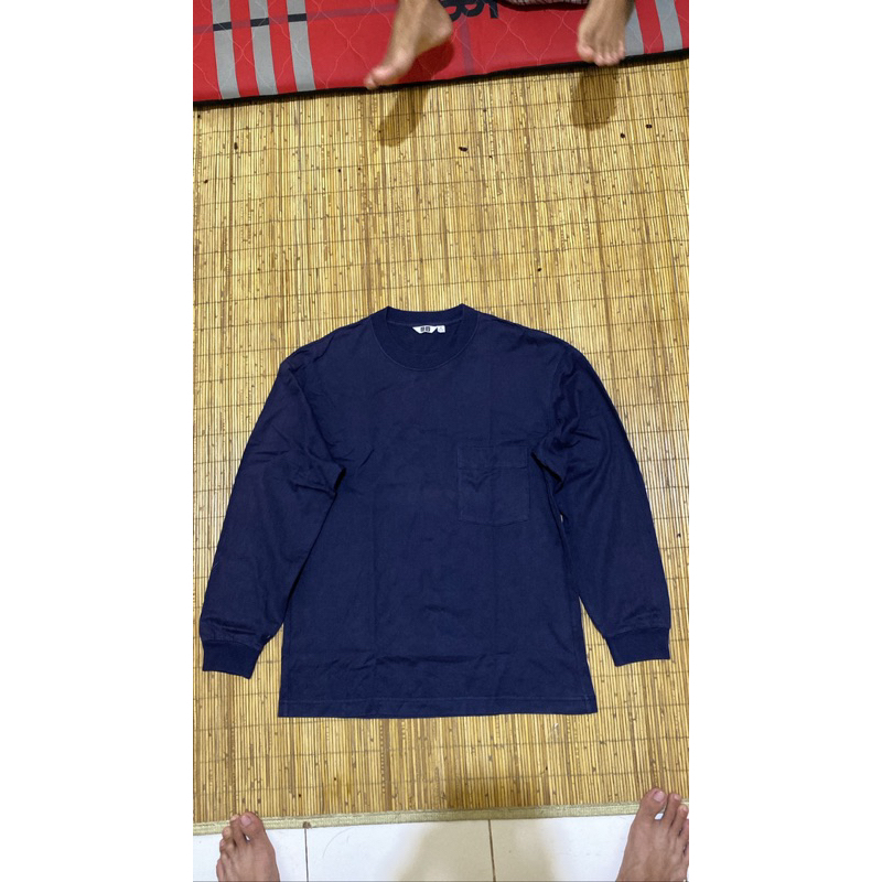 Longsleeve Uniqlo Pocket