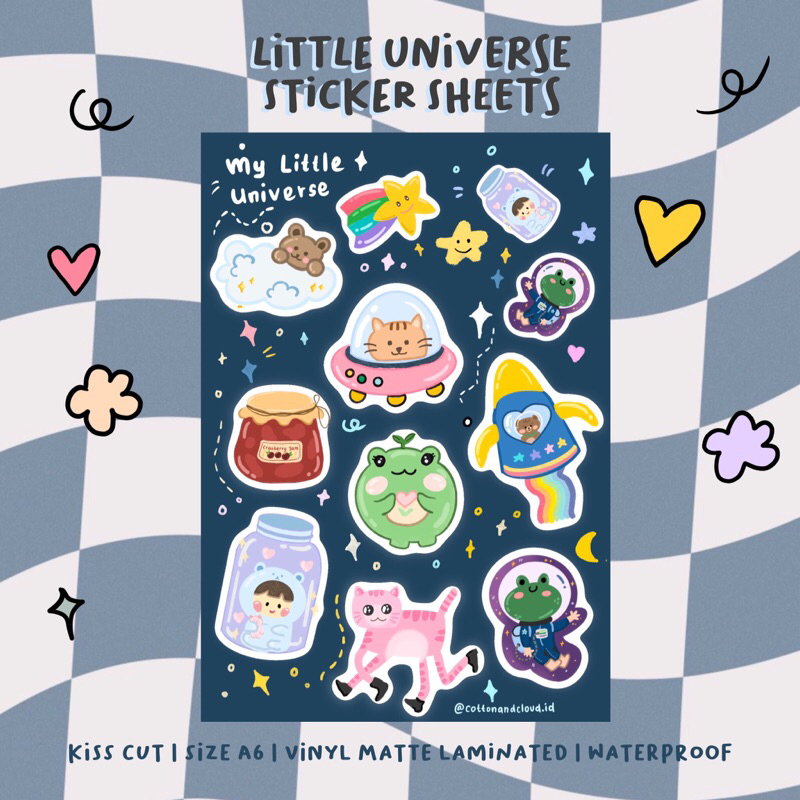 

Little Universe Sticker Sheets