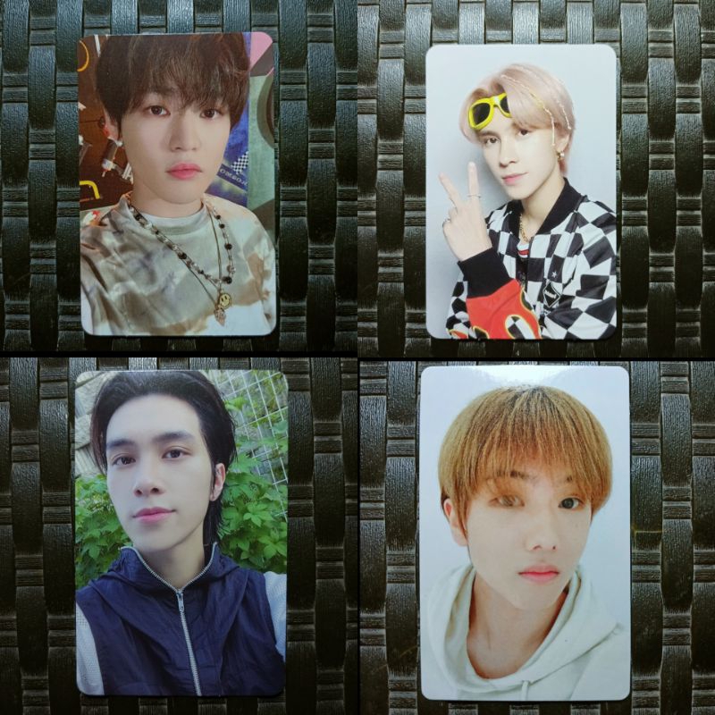 Chenle Luggage Dreaming, Hendery AR MD Kickback, Hendery Universe Photobook Ver, Jisung Bene Withfan