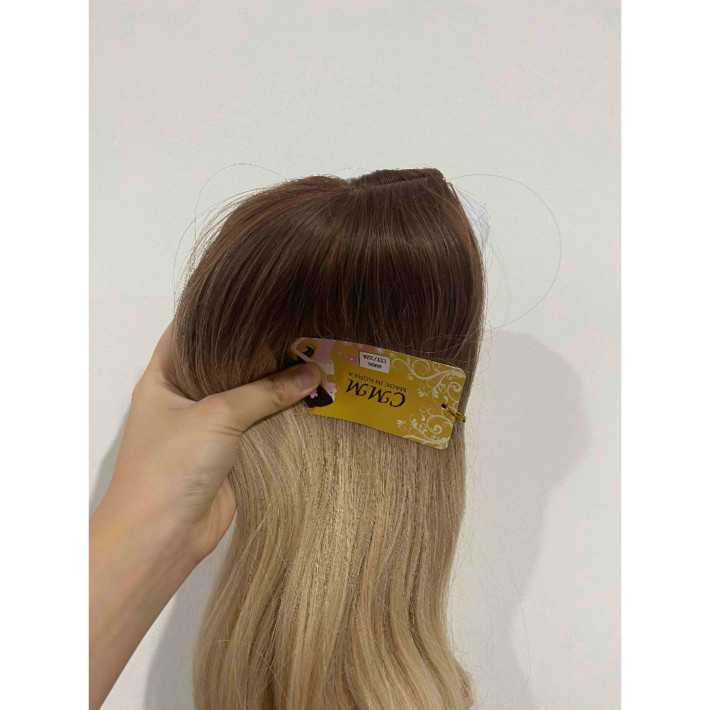 8905 full wig ikke korean layer wave tanpa poni 70 cm