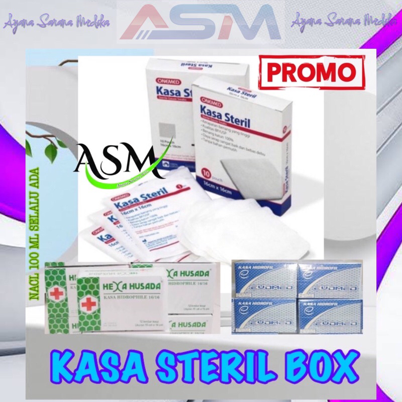 KASA STERIL PER BOX CDE