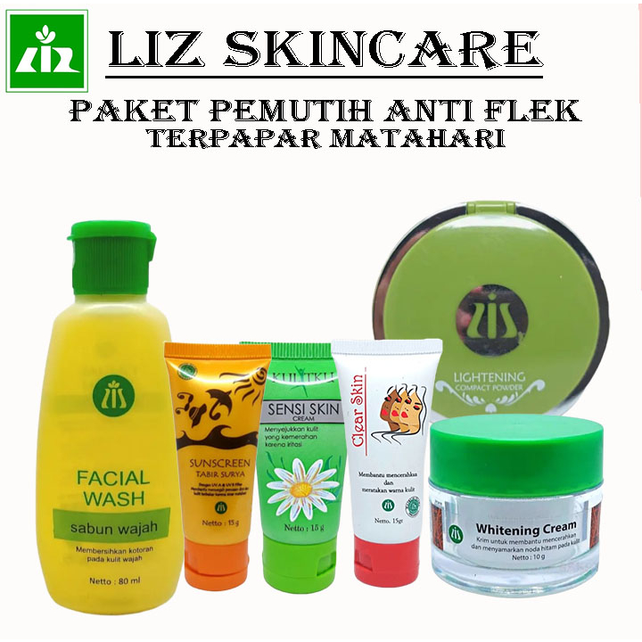 Liz Skincare Paket Pemutih Anti Flek