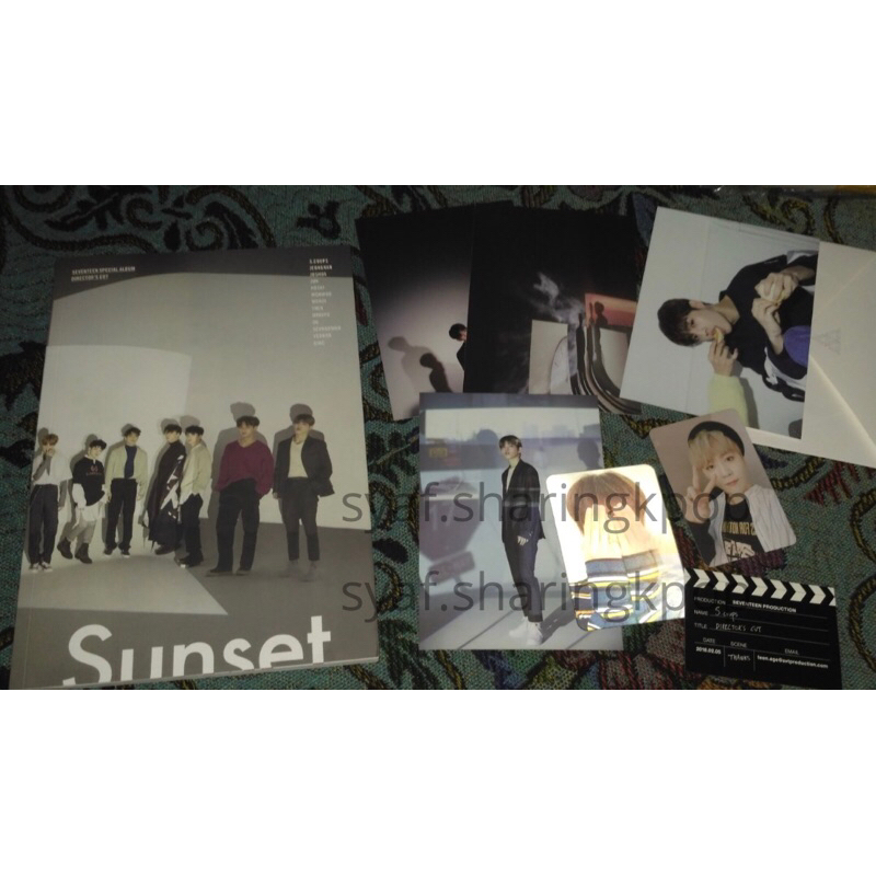 [READY] Album Seventeen Director’s Cut  Sunset Ver. (unsealed)