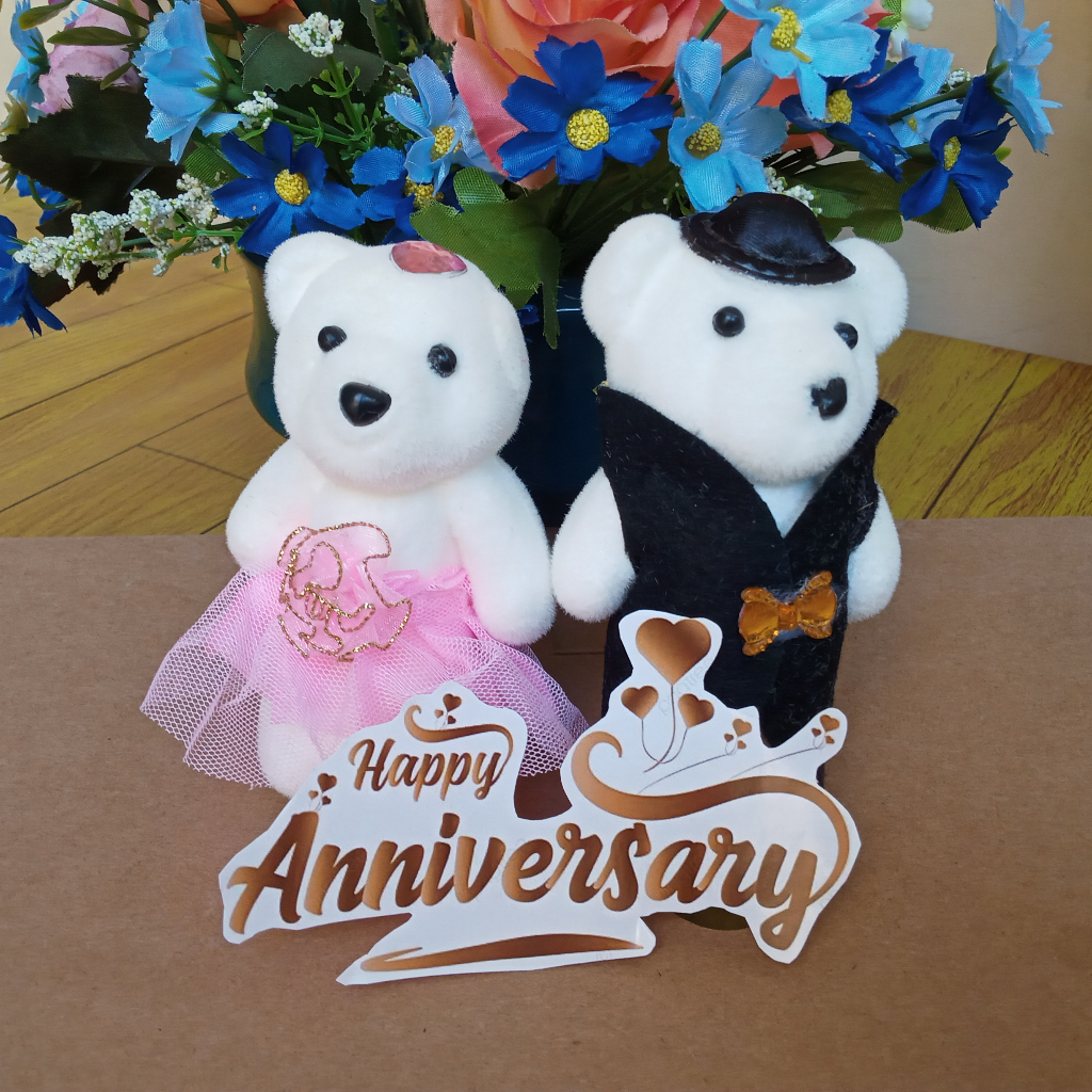 Boneka Couple Hiasan Tambahan Hampers BbynBoo