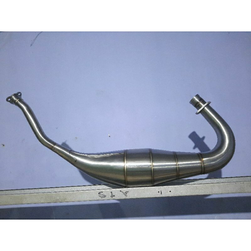 Termurah chamber/perut knalpot ninja RR/R type pres asli. Volum 39-40-40,5-41-42-43