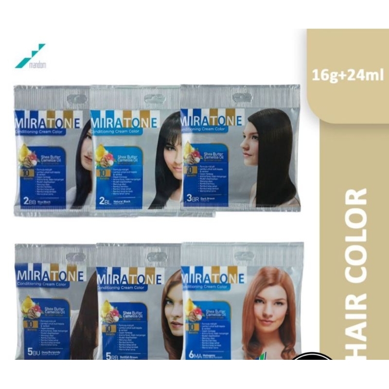 (SACHET)MIRATONE CONDITIONING CREAM COLOR