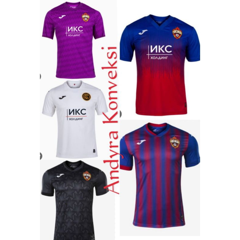 Jersey CSKA Moscow Russia / CSKA Moskva - FULL PRINTING - Free Custom Name set