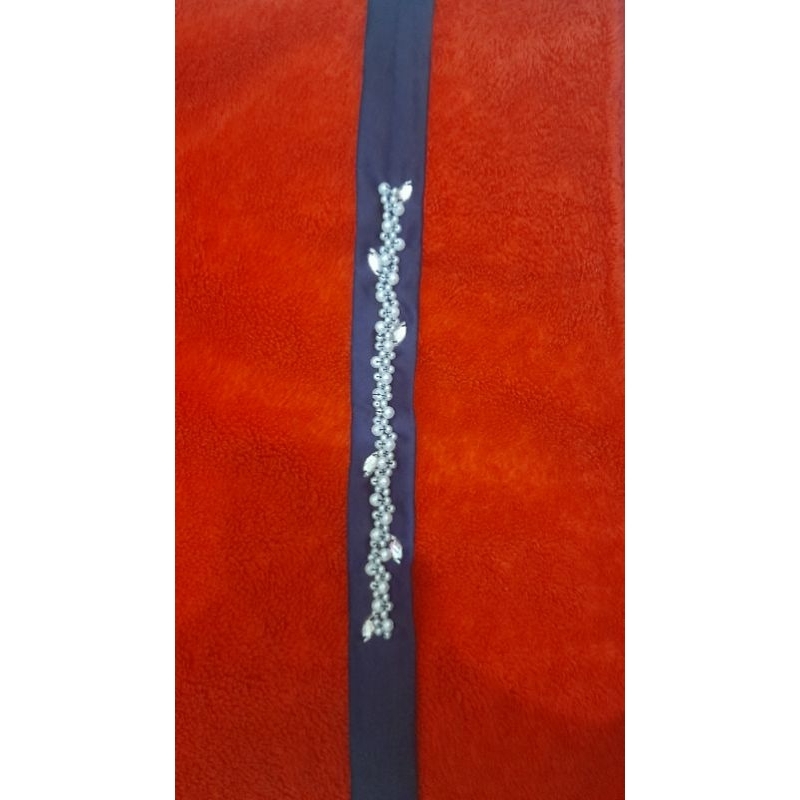 PRELOVED BELT PAYET MUTIARA NAVY