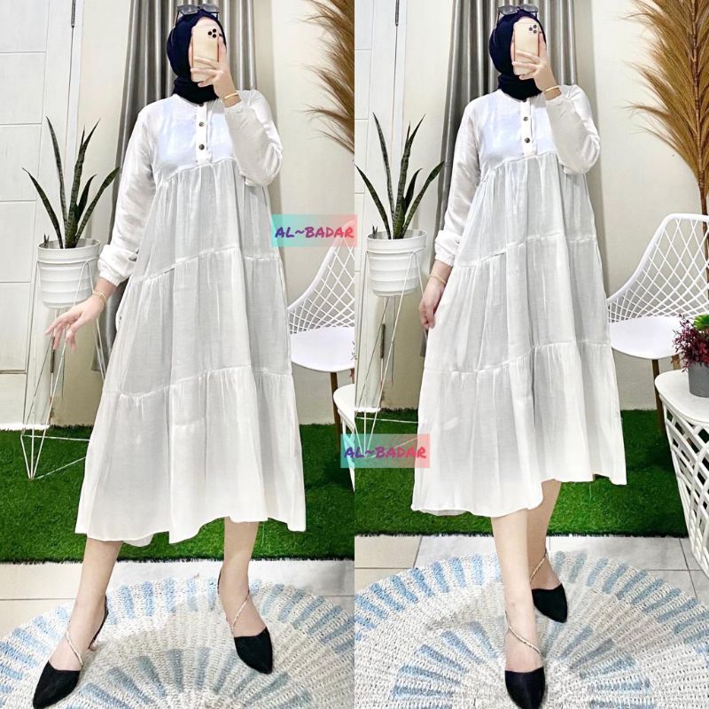 BISA [COD] MIDI SIMER TERBARU DAN KEKINIAN , MOTIF KANCING MUTIARA , MIDI KANCING DEPAN / BUSUI