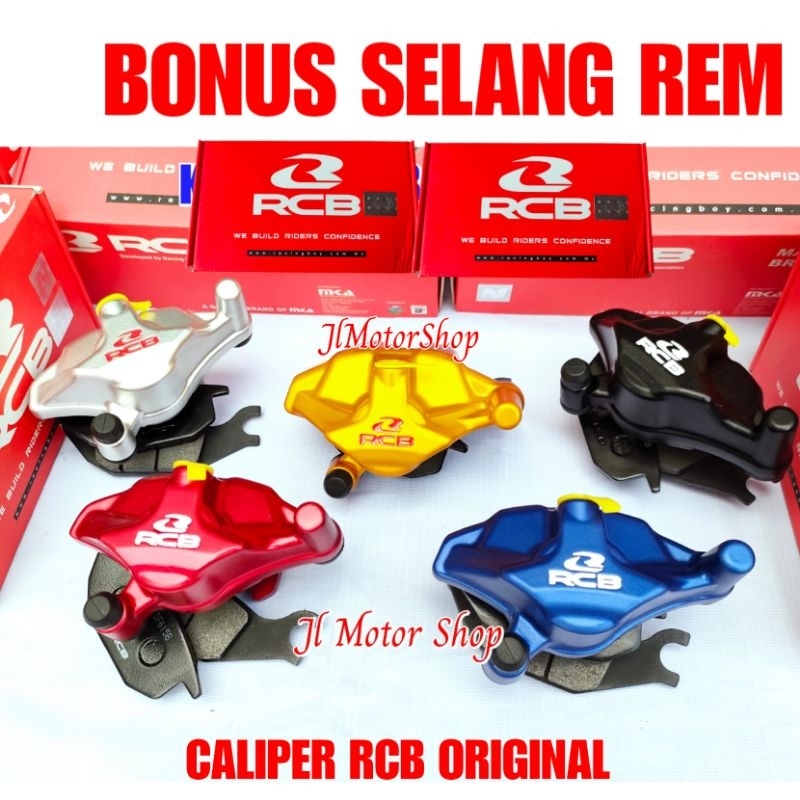 KALIPER CALIPER RCB S55 SONIC 150 R DEPAN BELAKANG - KEPALA BABI PALA BABI RCB S 55 SONIC 150 R DEPAN BELAKANG