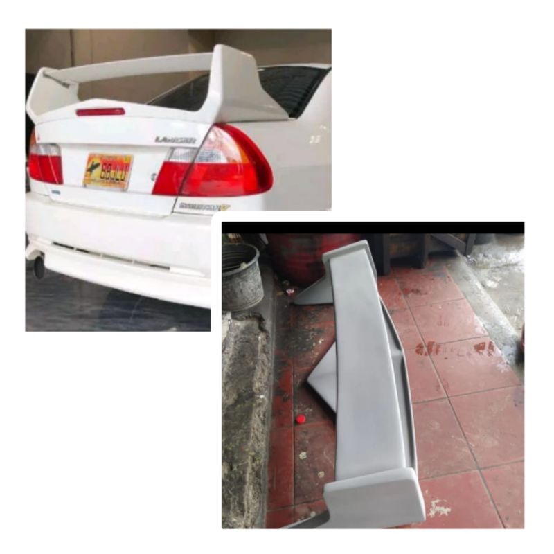spoiler evo5 lancer evo wing spoiler