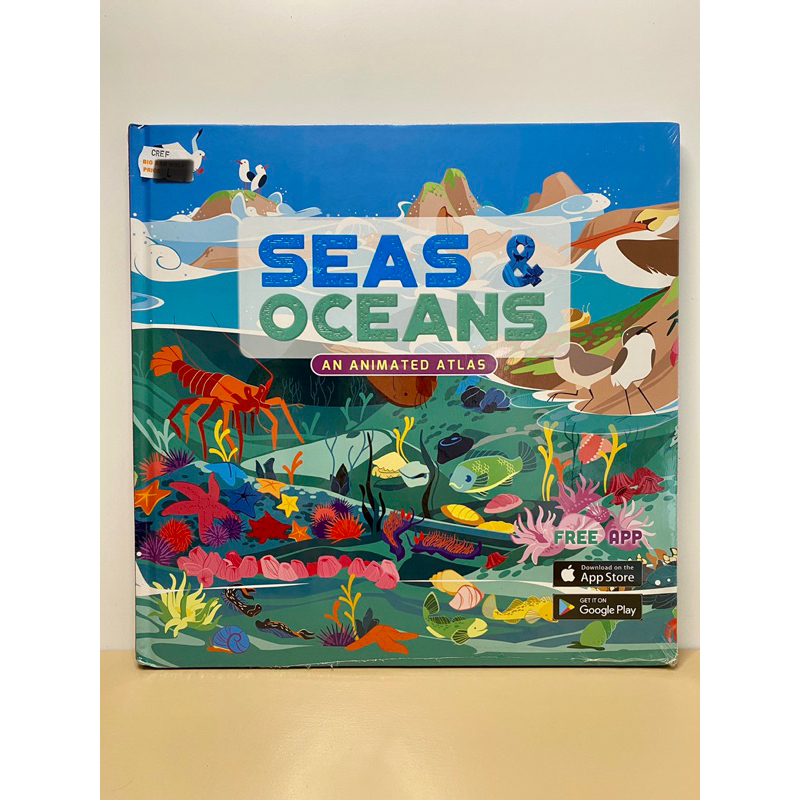 Buku Anak - SEAS AND OCEANS [Buku Pengetahuan Anak/Buku Hewan Laut/Buku Reference]