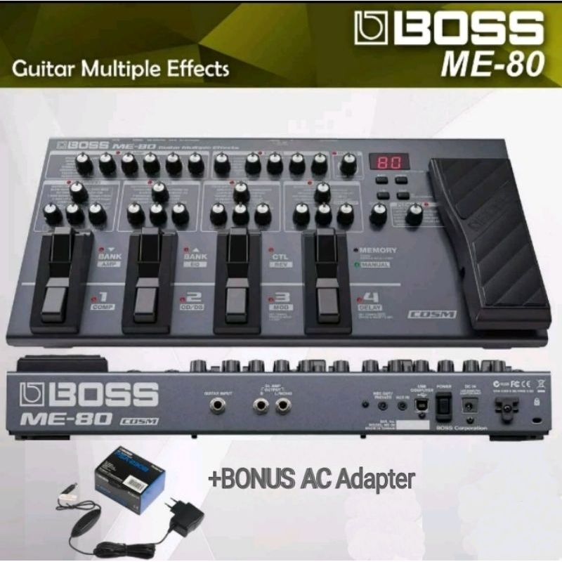 BOSS ME-80 / ME 80 / ME80 / Guitar Multiple Effect / Efek Gitar (Second)