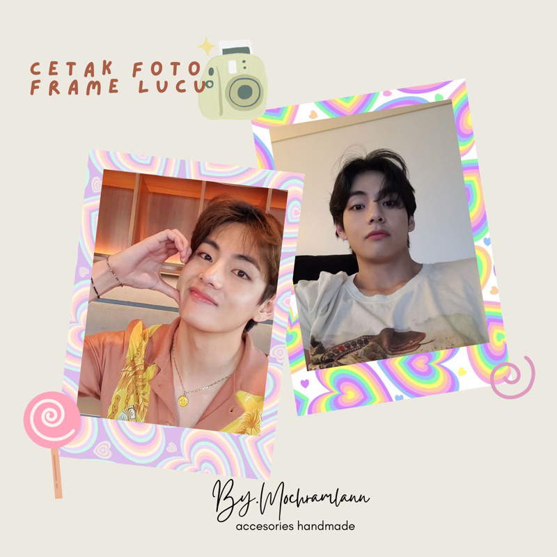 Cetak Photo Frame Lucu | Cetak Photo 2R 6x9 | Cetak Foto