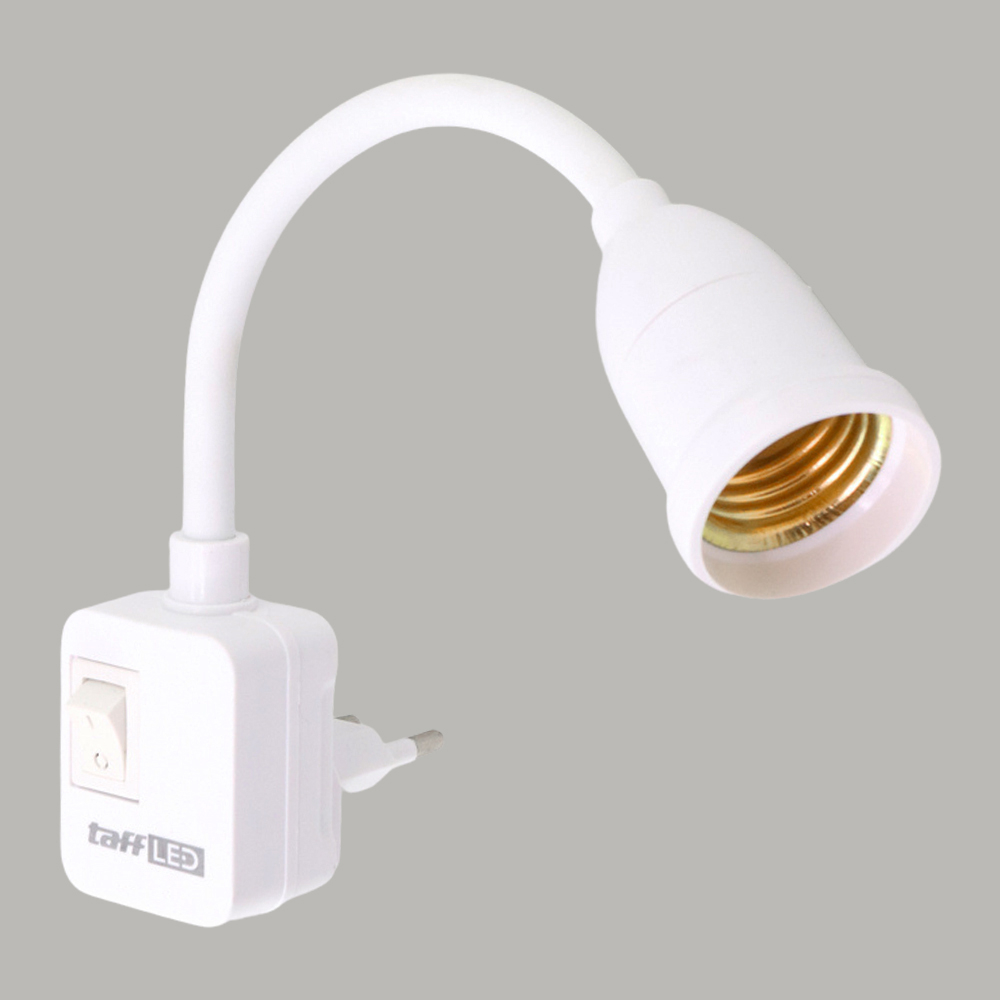 Fitting Lampu Bohlam LED EU Plug with Switch 220V 25A E27 - HF-666