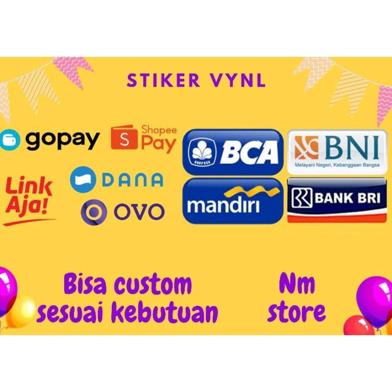 

Stiker vinyl custom apa saja bisa