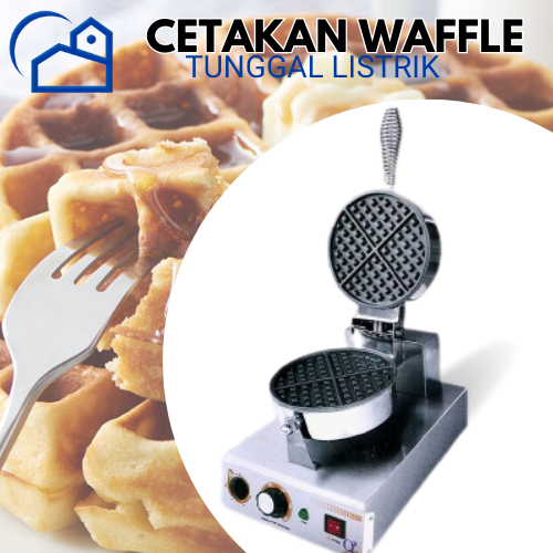 Mesin Cetakan Pembuat Kue Egg Waffle Maker Listrik Q2 8882