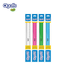 

WEIN SHOP - Penggaris Agatis 30cm Transparant/Warna