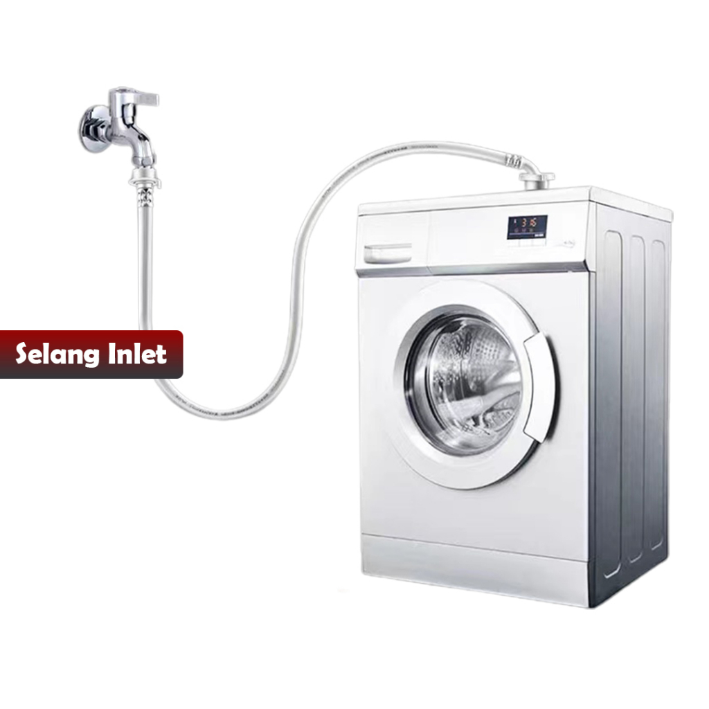 WASHING MACHINE / SELANG MESIN CUCI selang inlet mesin cuci - sosoyo