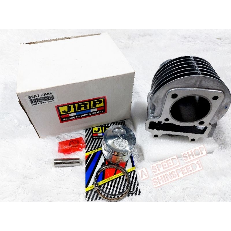 Blok Seher Beat Karbu 53MM JRP Racing Komplit PNP Beat