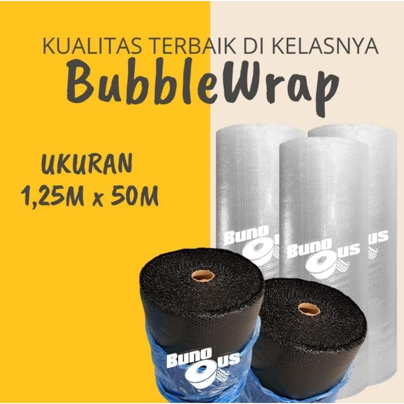 

BUBBLE WRAP ROLL 125CM X 50M ROLL