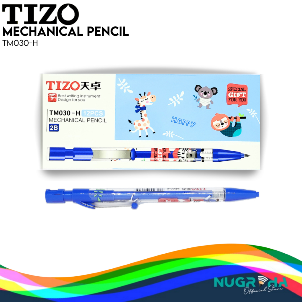 

Mechanical Pencil Pensil Mekanik 2.0 2B TIZO TM030-H