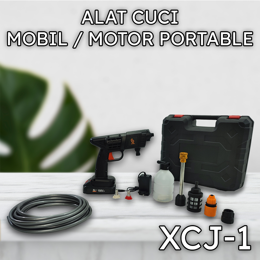 Mesin Cuci Mobil Jet Cleaner XCJ Alat Cuci Motor/Mobil Praktis