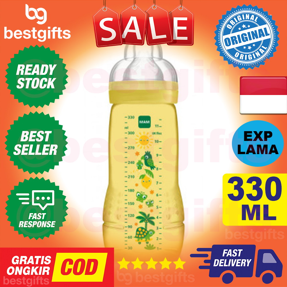 MAM EASY ACTIVE 316S BOTOL SUSU BAYI (4m+) 330ml
