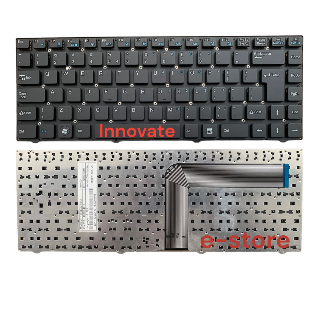 Keyboard acer Z1401 Z1402 Hitam