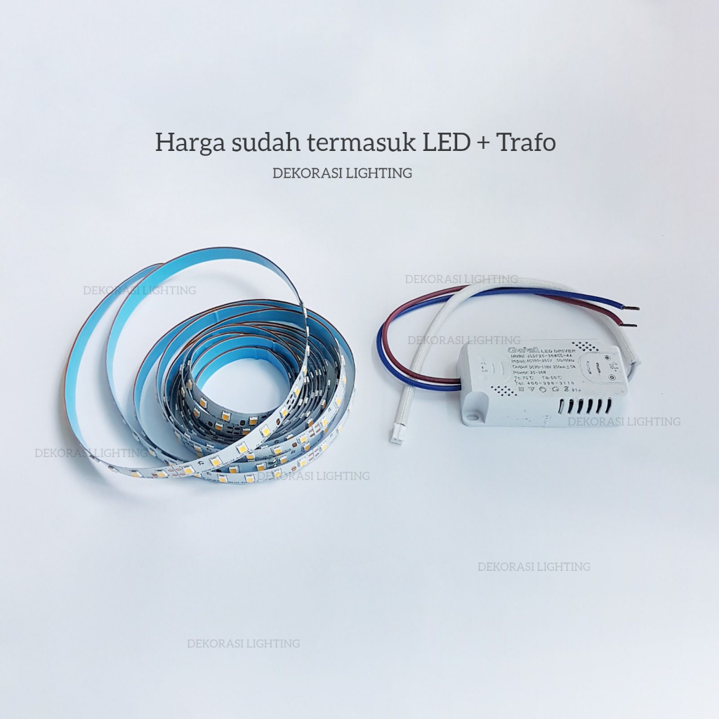 Led strip trafo driver sparepart untuk servis lampu dinding gantung