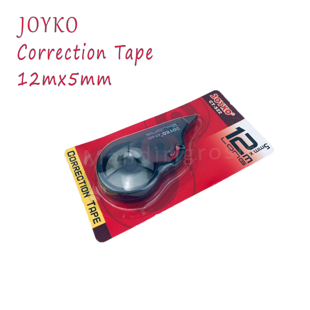 Correction Tape * Joyko * Tip-Ex Kertas * CT-522