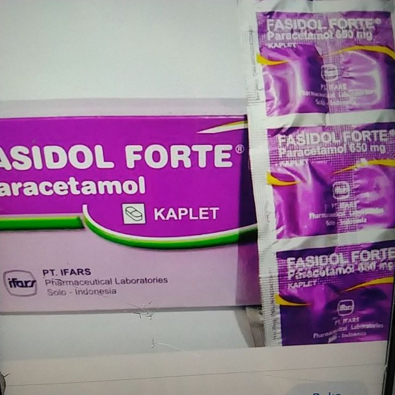 FASIDOL FORTE 650 MG/1 STRIP ISI 10 KAPLET