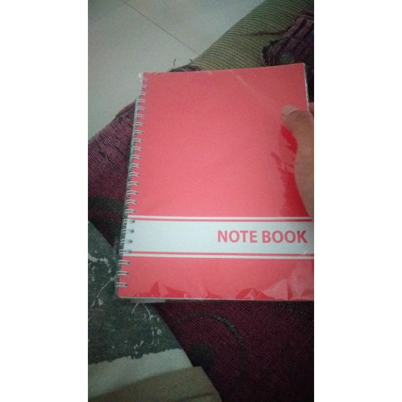 

Buku Spiral notebook 2369736 (Buku Tulis ring masih disegel plastik)