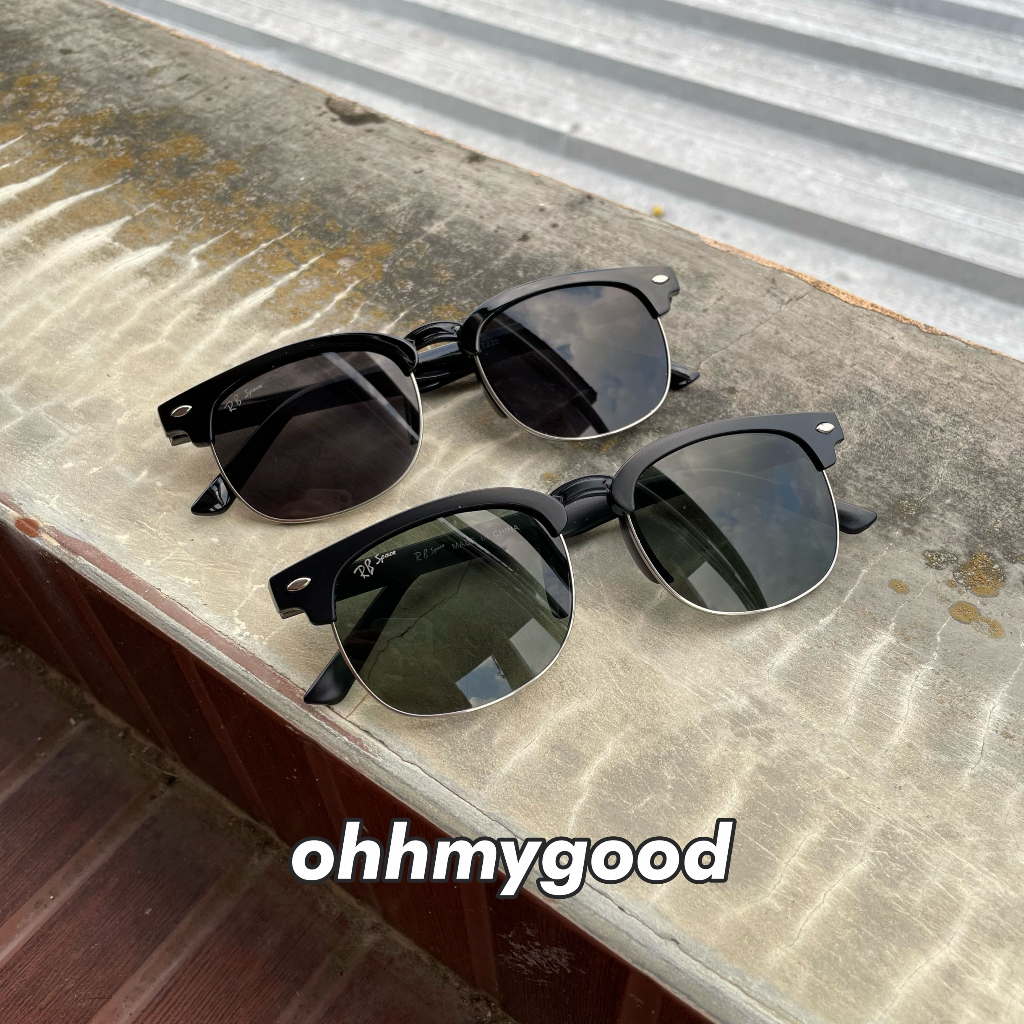 [[COD]] Kacamata Club Master Half Sunglasses RB Space