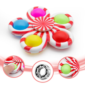 Fidget Spinner Pop It Simple Dimple MURAH Gyro 3D Mainan Anak Murah