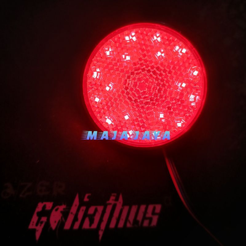 Lampu LED Mata kucing Gedip kedip motor mobil Universal Nmax Mio Vario Beat