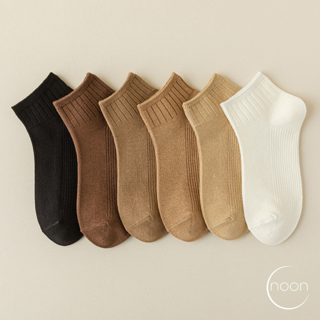 NOON ( palett / 팔레트 ) Kaos Kaki Pendek Wanita Korea Warna Kulit Semata Anti Slip Korean Style Polos Ankle Socks Sneakers Ballet SMA Yoga Miniso Pound Kerja Sport Muslimah Sekolah Korea Olahraga Perempuan Motif Lucu Imut Import Grosir Lusinan Murah