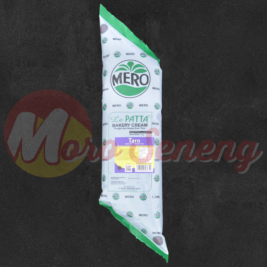 

Bakery Cream Taro Selai Filling Topping Talas Le Patta Mero