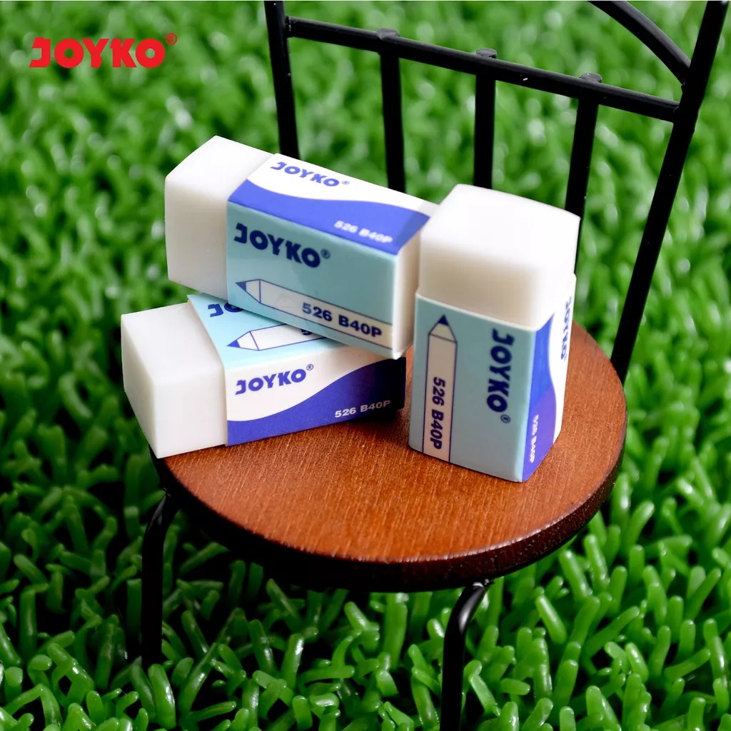 

Penghapus Joyko Eraser 526 B40P (1 PCS ) Pencil Eraser Penghapus Pensil Pinsil Anak Setip Anak Sekolah Perlengkapan Stationery ATK Kantor Office