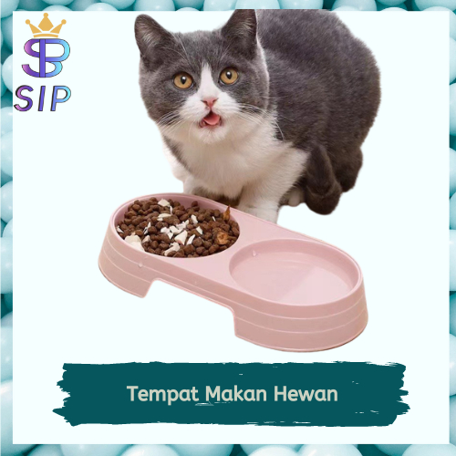 Tempat Makan Kucing Anjing / Mangkok Kucing Anjing / Piring Makan Hewan