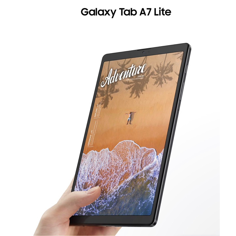 Samsung Galaxy Tab A7 Lite Wifi Gray Original 100% garansi resmi