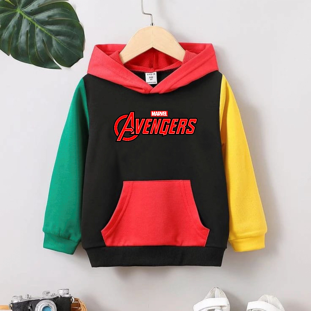 Hoodie Anak Laki Laki Avenger Anak Usia 2-12 Tahun/Sweater Anak Keren/Hoodie Anak Anak Terbaru