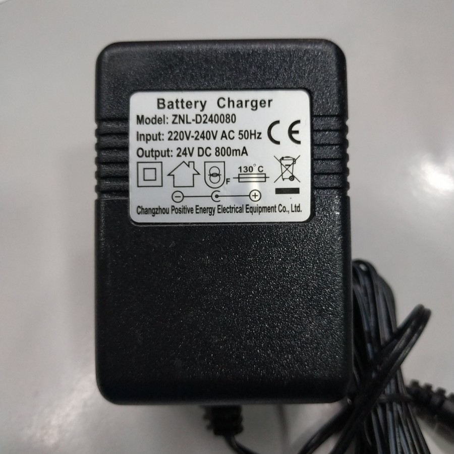 Charger Mainan Mobil Aki 24 Volt